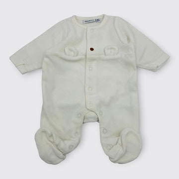 Noukie's - Pyjama velours blanc - 50cm