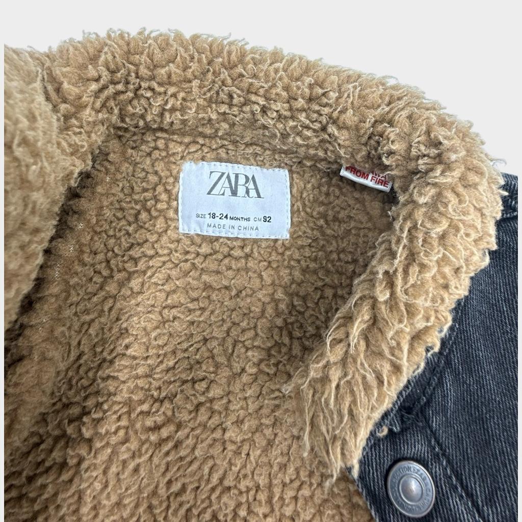 Zara - Veste en jean - 18-24 mois - 92 cm