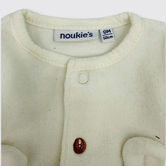 Noukie's - Pyjama velours blanc - 50cm