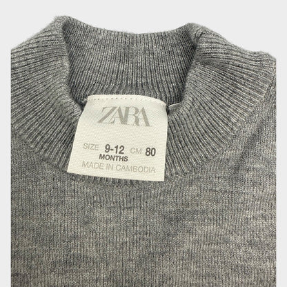 Zara - Pull A Col Roulé - 9-12 Mois - 80 Cm