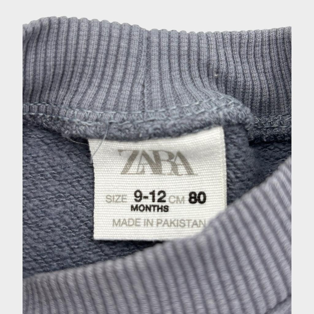 Zara - sweat-shirt 9-12 mois / 80 cm