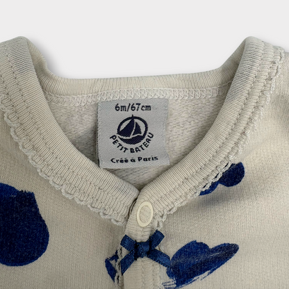 Petit Bateau - Grenouillère 6 mois 67 cm