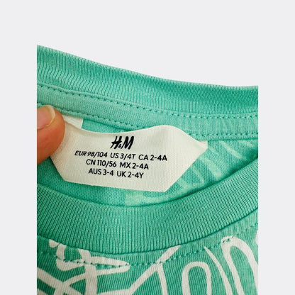 H&m - T-shirt 4 ans 104 cm