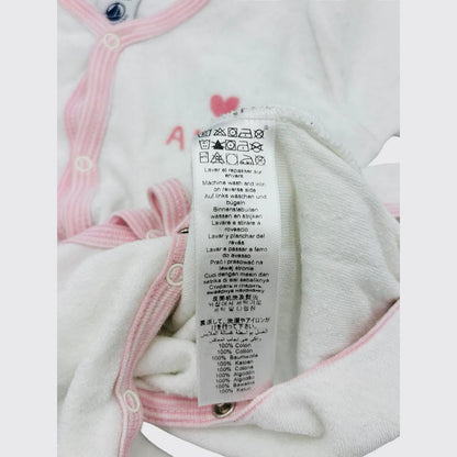 Petit Bateau - Combinaison - 1-3 Mois - 56 Cm