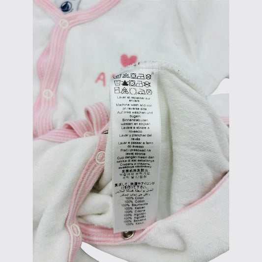 Petit Bateau - Combinaison - 1-3 Mois - 56 Cm