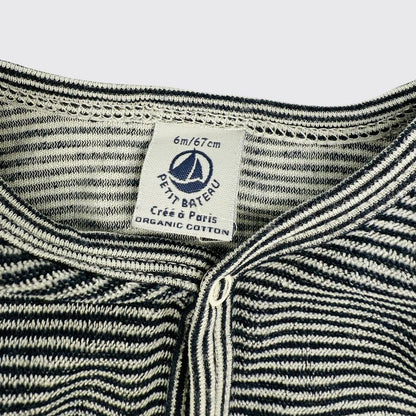 Petit Bateau - Combinaison - 6-9 Mois - 68 Cm