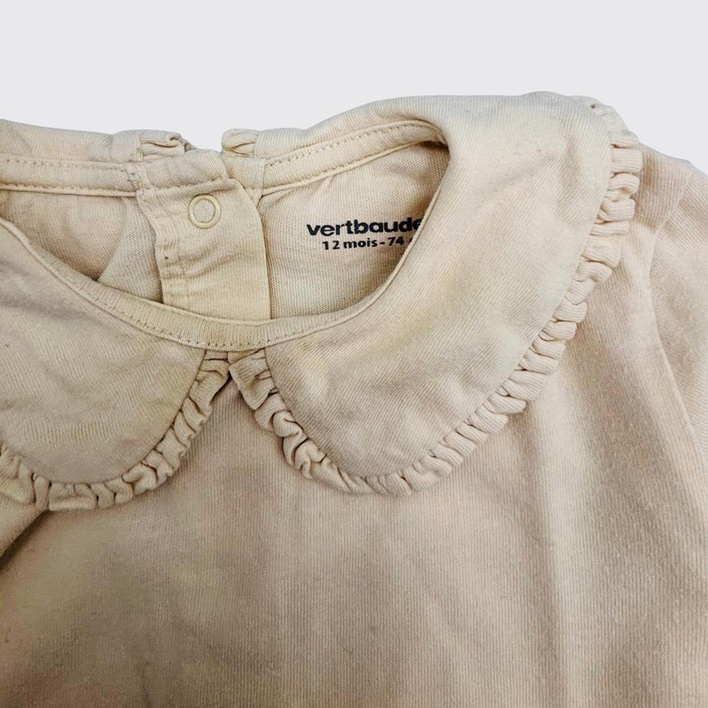 Vertbaudet - T-shirt à manches longues - 12 mois - 74 cm