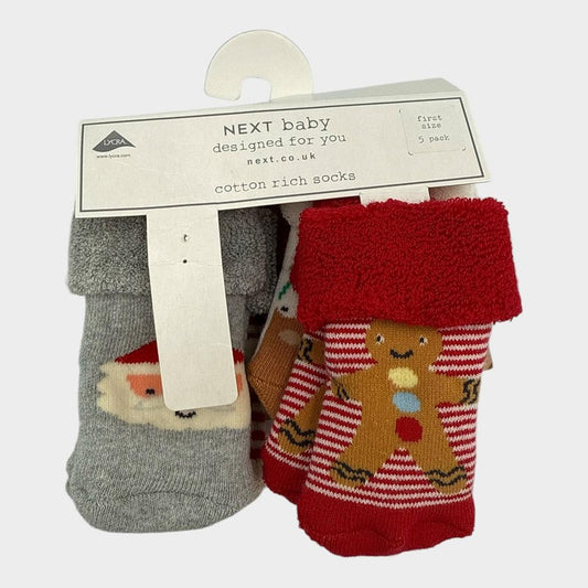 Next - Lot de 5 paires de chaussettes - Naissance / 44 cm