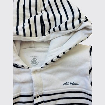Petit Bateau - Combinaison - 9-12 Mois - 74 Cm