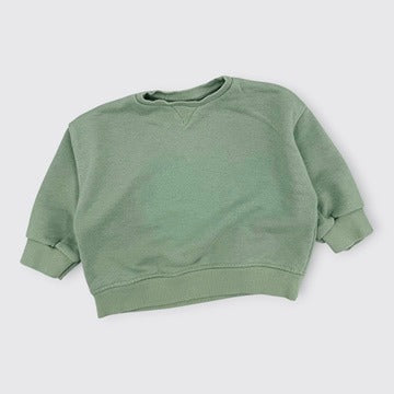 Zara - Sweat vert - 18-24 mois