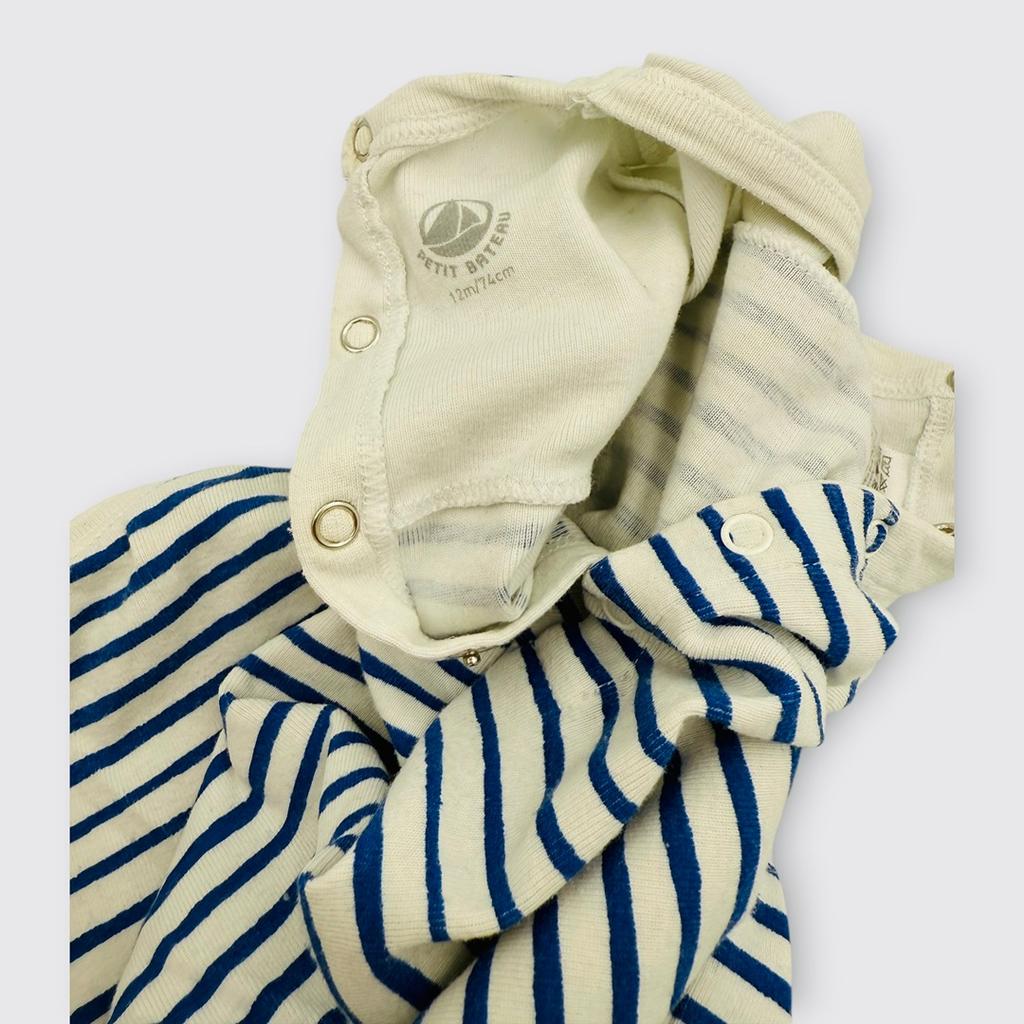 Petit Bateau - Combinaison 12 Mois 74 Cm