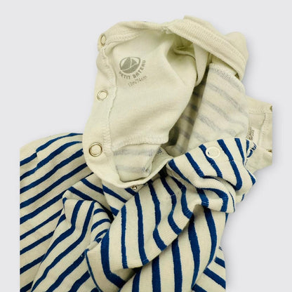 Petit Bateau - Combinaison 12 Mois 74 Cm
