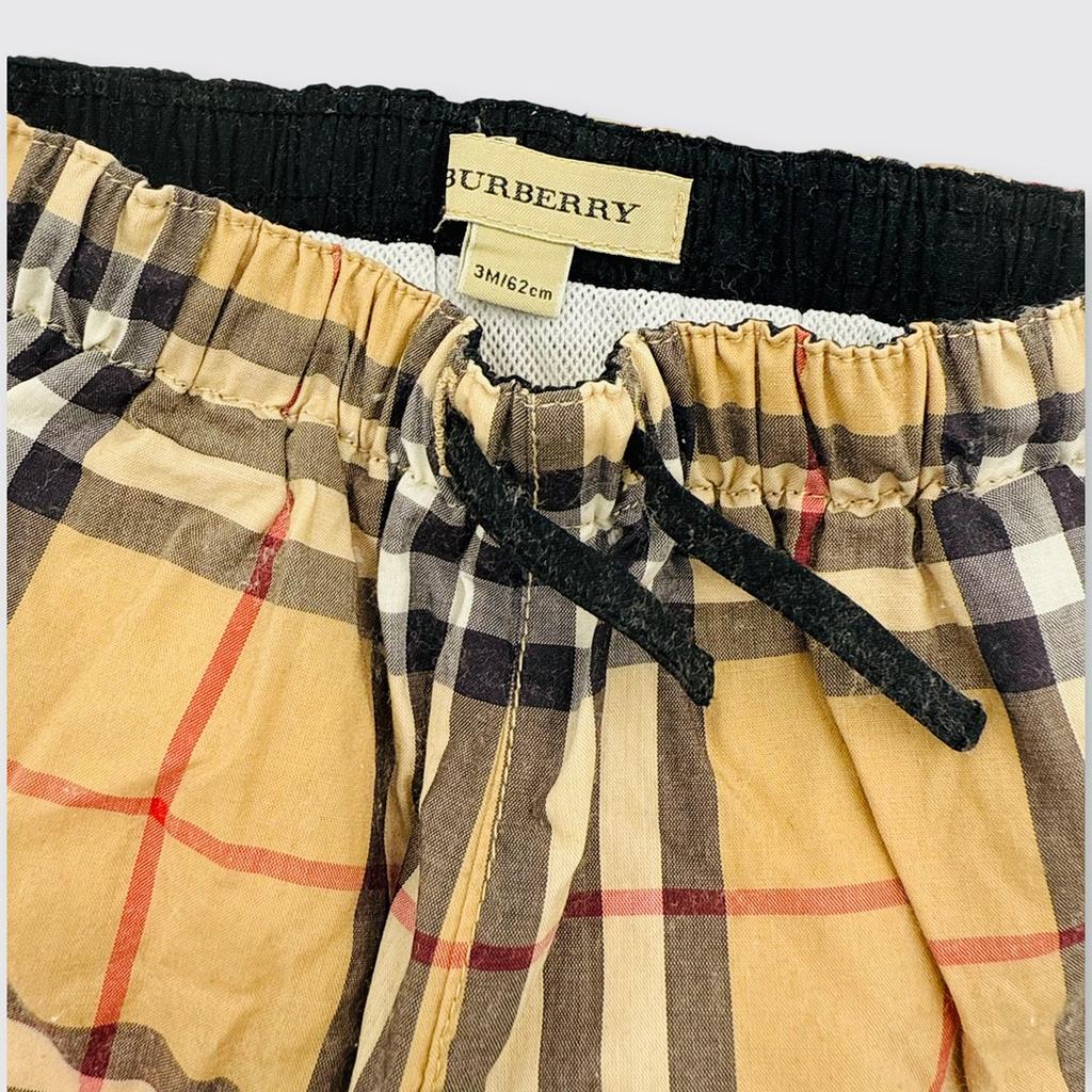 Burberry - Short de bain 3 mois 62 cm
