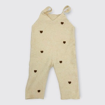 Konges Sløjd - Salopette Crème - 6-9 mois / 68cm