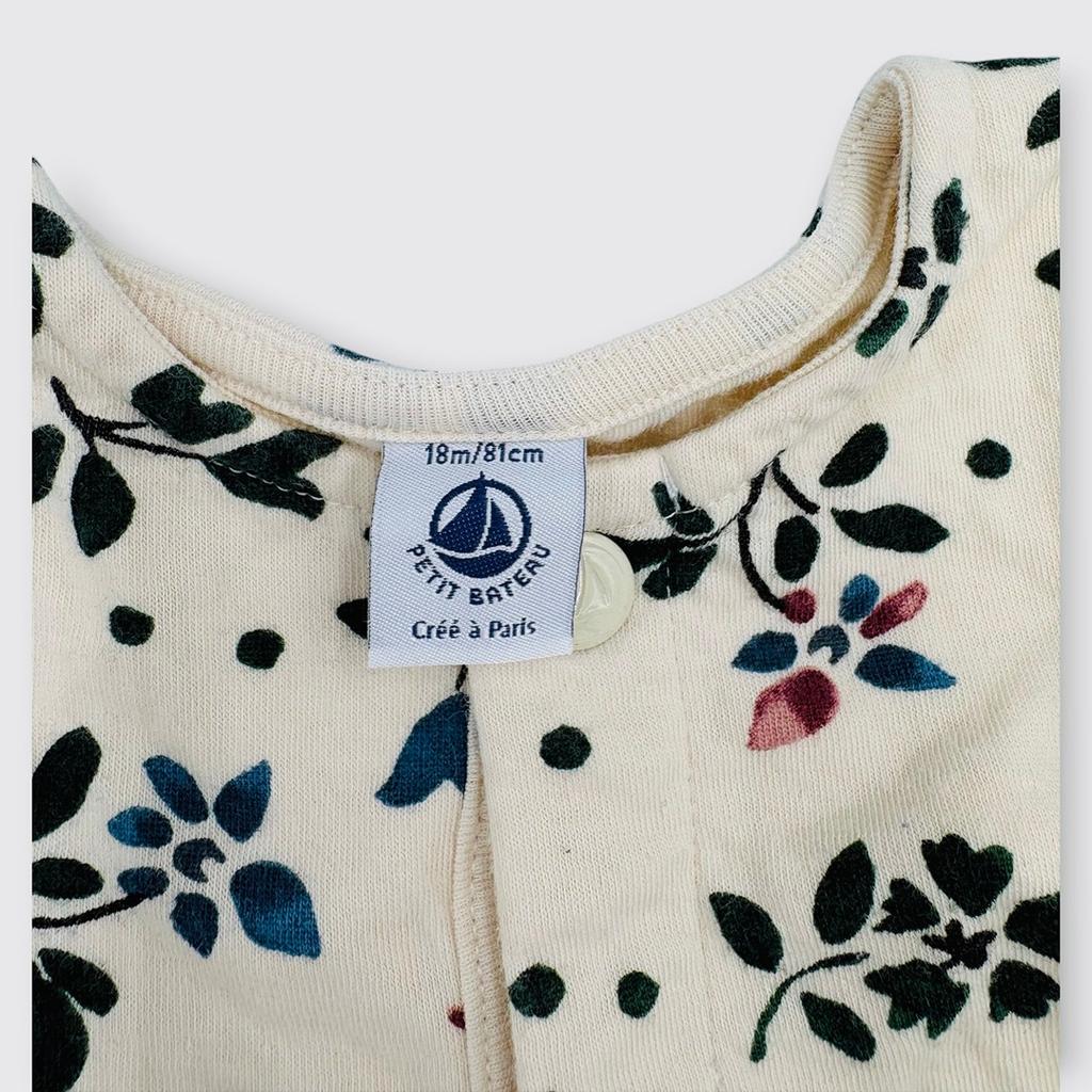 Petit Bateau - Robe courte 18 mois 81 cm