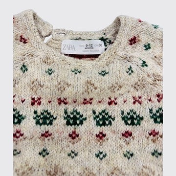 Zara - pull - 9-12 mois - 80 cm